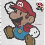 Bügelbilder Vorlagen Beste Mario Bros Cross Stitch Pattern Free Cross Stitch