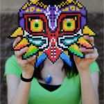 Bügelbilder Vorlagen Cool Legend Of Zelda Majora S Mask Pixel Art $23 00 Via Etsy