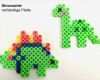 Bügelbilder Vorlagen Genial Dinos Hama Perler Beads Bügelperlen