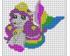 Bügelperlen Einhorn Vorlage Schönste Bügelperlen Vorlage Filly Mermaids Hama Bead