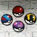 Bügelperlen Pokemon Vorlagen Kostenlos Inspiration Wanddeko Wandsticker Pokemon Pokeball Superball Ein