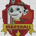 Bügelperlen Vorlage Paw Patrol Wunderbar Patrones De Punto De Cruz De La Patrulla Canina Paw