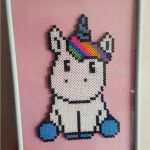 Bügelperlen Vorlagen Einhorn Süß Bügelperlen Einhorn Perler Beads Pinterest