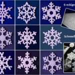 Bügelperlen Vorlagen Weihnachten Kostenlos Einzigartig Snowflakes Hama Perler Beads Perler Beads