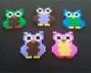 Bügelperlen Vorlagen Weihnachten Kostenlos Erstaunlich Perler Bead Owls Strijkkralen Pinterest