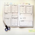 Bullet Journal Vorlage Erstaunlich Klebe Dir Ein Bullet Journal • Sandra Bredtmann • Clipart