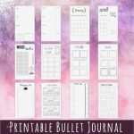 Bullet Journal Vorlage Hübsch 5 Bullet Journal Templates Pdf