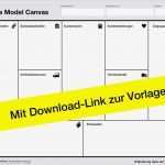 Business Case Vorlage Excel Deutsch Inspiration Business Model Canvas Startingup Das Gründermagazin