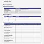 Business Case Vorlage Excel Hübsch Business Case Template