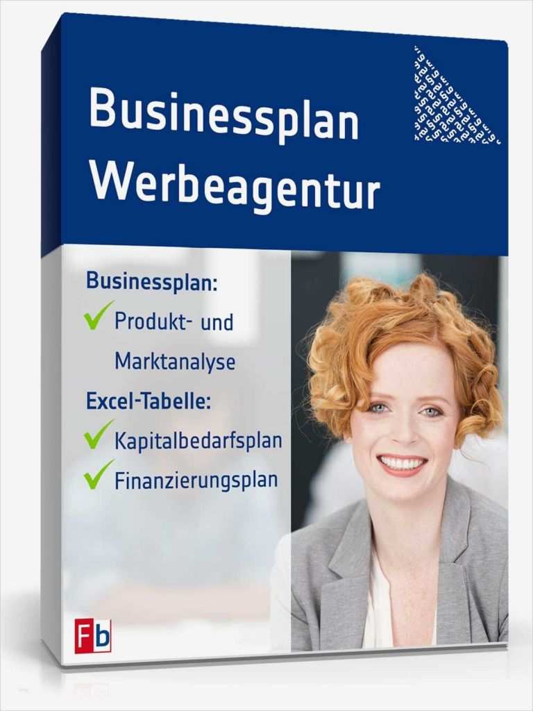 Businessplan Immobilien Vorlage Genial Businessplan Werbeagentur