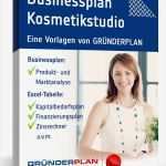 Businessplan Kosmetikstudio Vorlage Bewundernswert Businessplan Kosmetikstudio • De Businessplan Download