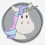 Button Vorlage Großartig ★einhorn★ Doodle button Mrs Doodle