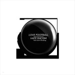 Button Vorlage Hübsch Love Football Hate Racism button