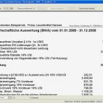 Bwa Kleinunternehmer Vorlage Best Of Buchhaltungssoftware Tz Easybuch 3 0 Bwa