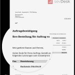 Bwa Kleinunternehmer Vorlage Cool Auftragsbestätigung Vorlage &amp; Muster Zum Gratis Download