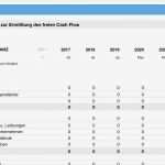 Cash Flow Vorlage Cool Numbers Vorlage Finanzplanung