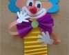 Clown Basteln Vorlage Inspiration Karneval Clown Basteln Aus tonpapier Klorollen