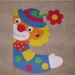 Clown Vorlage Genial Fensterschmuck Fensterbild tonkarton Clown Fenstergucker