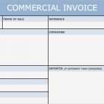 Commercial Invoice Vorlage Inspiration Download Blank International Mercial Invoice Templates