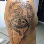 Compass Tattoo Vorlage Best Of Kompass Tattoo Alte Weltkarte Tattoo Pinterest