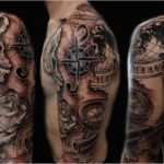 Compass Tattoo Vorlage Bewundernswert Schulter Tattoo Kosten &amp; Dauer Tattoostudio