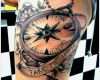 Compass Tattoo Vorlage Cool Amazing Pass Tattoo Ideas