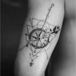 Compass Tattoo Vorlage Hübsch Tattoo Kompass Symbolische Bedeutung 20 Moderne Designs