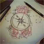 Compass Tattoo Vorlage Luxus Die Besten 25 Kompass Tattoo Ideen Auf Pinterest