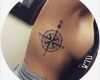 Compass Tattoo Vorlage Neu Mais De 1000 Ideias sobre Tatuagem Bussola No Pinterest