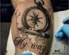 Compass Tattoo Vorlage Schön 40 Wundervolle Kompass Tattoos – Tattoo Spirit