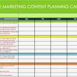 Content Plan Vorlage Beste Marketing Calendar Excel