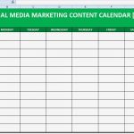 Content Plan Vorlage Großartig social Media Content Calendar Template Excel