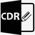 Corel Draw Vorlagen Download Genial Cdr File format Symbol Icons