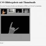 Css Bildergalerie Vorlagen Hübsch Tutorial Css Bildergalerie Mit Vorschaubildern