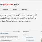 Css Design Vorlagen Erstaunlich Css Grid Systeme Und Grid Generatoren Für Webdesigner