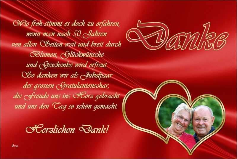 Dankesschreiben Geburtstag Vorlagen Süß Dankeskarten & Danksagungen Zur Goldenen Hochzeit 