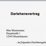 Darlehensvertrag Vorlage Fabelhaft [download] Darlehensvertrag Word Vorlage Einfach