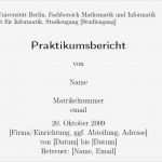 Deckblatt Praktikumsbericht Vorlage Elegant Pin Praktikumsbericht Vorlage On Pinterest