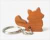 Dekupiersäge Vorlagen Tiere Neu Fox Key Chain Wood Animal Key Chain Woodland by