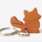 Dekupiersäge Vorlagen Tiere Neu Fox Key Chain Wood Animal Key Chain Woodland by