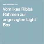 Die Stämme Deff Vorlage Neu 25 Einzigartige Ikea Ribba Ideen Auf Pinterest