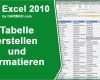 Dienstausweis Erstellen Vorlage Großartig Excel Tabelle Erstellen Und formatieren Tutorial Von