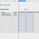 Dienstplan Excel Vorlage Download Erstaunlich Großzügig Dienstplan Vorlage Ideen Entry Level Resume