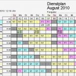 Dienstplan Monat Vorlage Kostenlos Schönste Automatische Dienstplanung