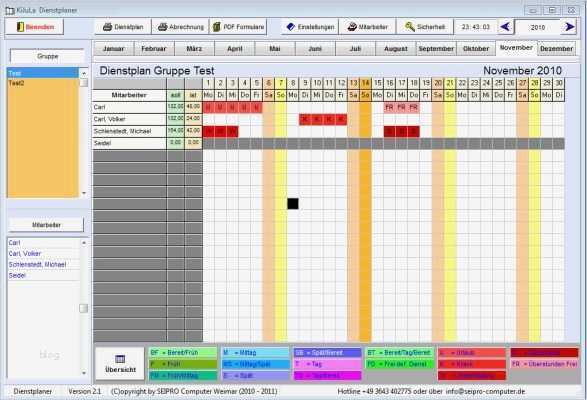 KiJuLa Dienstplan Download