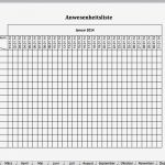 Dienstplan Vorlage Excel Monat Gut Excel Vorlage Anwesenheitsliste Kostenlos