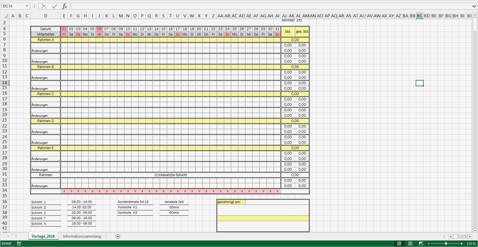 Dienstplan Vorlage Excel Monat Luxus Dynamische Auslesen ...