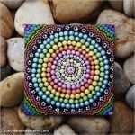 Dot Painting Vorlagen Einzigartig Aboriginal Dot Art Rainbow Painting Acrylic Paint On