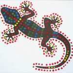 Dot Painting Vorlagen Gut Gecko Dot Paintings