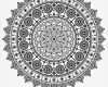 Dot Painting Vorlagen Süß Mandala Monochrome Design Dot Painting Royalty Free Vector